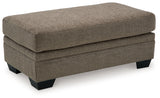 angled front view of Stonemeade Nutmeg sofa and loveseat