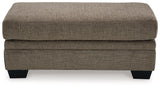 detailed upholstery view of Stonemeade Nutmeg sofa set