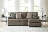 Stonemeade Nutmeg Sofa Chaise Chair and Ottoman