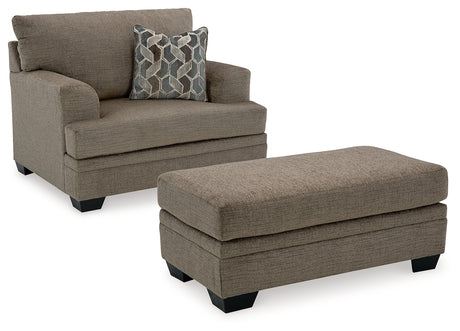 detailed side view of Stonemeade Nutmeg chair