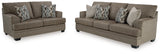 Detail of upholstery and stitching on Stonemeade Nutmeg Sofa and Loveseat