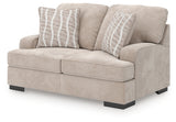 High Profile Loveseat angled alternate side view
