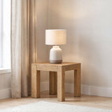 Butte Square Mango Wood End Table Natural — product image 2