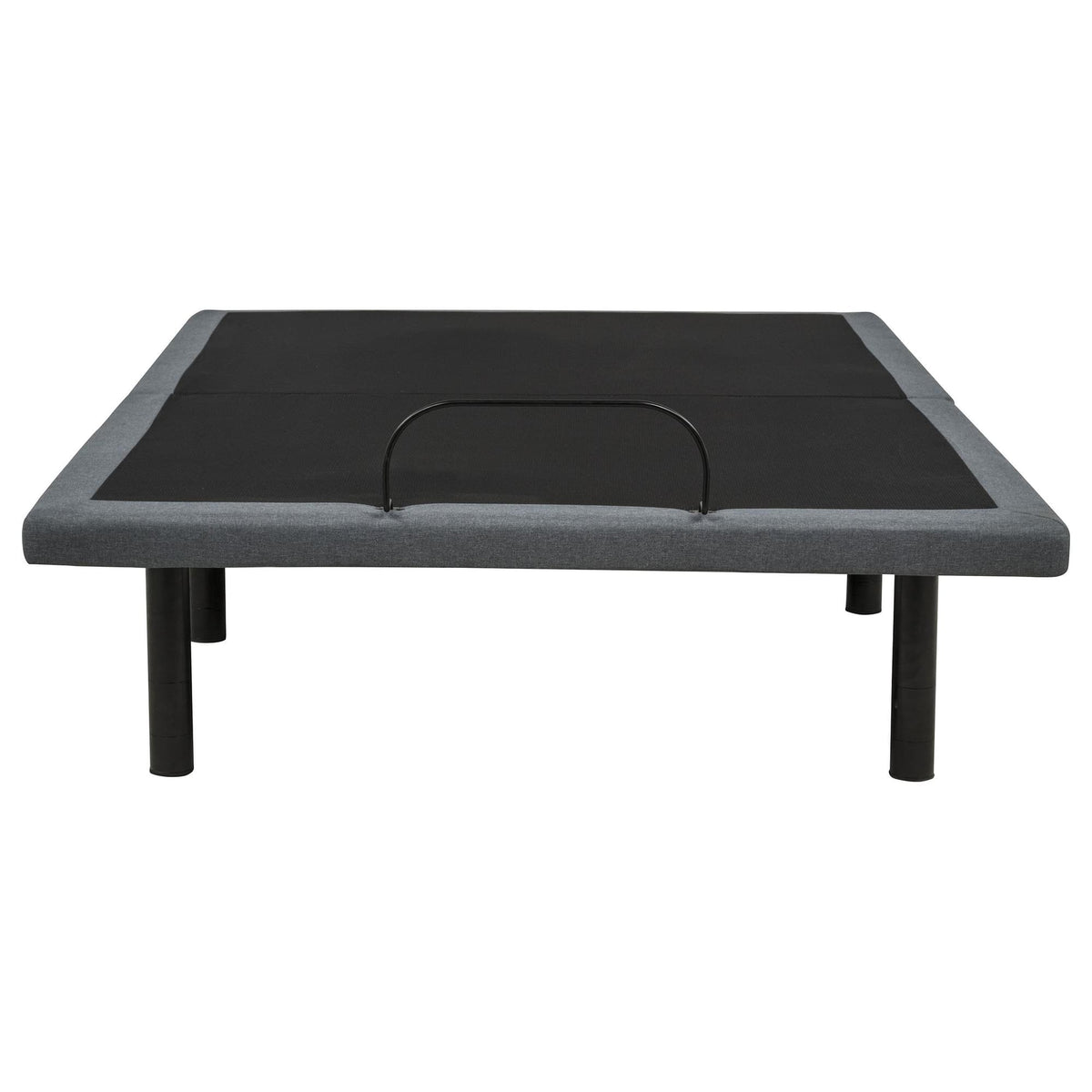 Weston Full Dual-Motor Massage Adjustable Bed Base in Black and Grey — product image 4