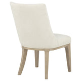 Lucaire Arched Upholstered Dining Side Chair Cream Set of 2 — product image 8