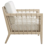 Cantu Seagrass Accent Chair White and Weathered Natural — product image 7