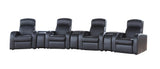 Cyrus Recliner Set Side Angle Showing Cup Holder and Upholstery