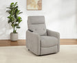 Dayes Recliner side view showing power lift mechanism