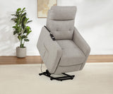 Dayes Recliner close-up of tufted back cushioning
