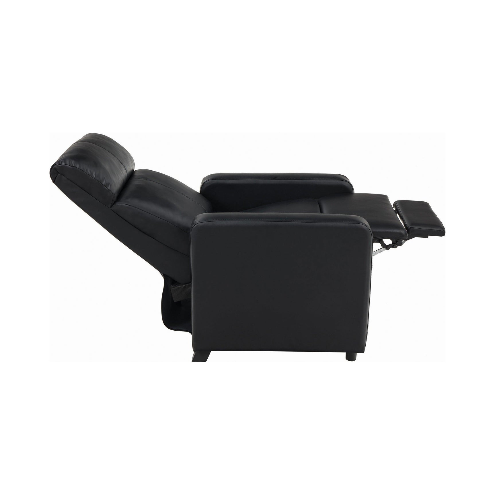 Toohey Black Leatherette Recliner assembly parts