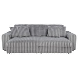 Main view of Jacana Dual Power Chaise Sofa grey