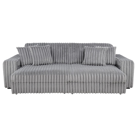 Main view of Jacana Dual Power Chaise Sofa grey