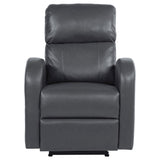 Track armrest of Grant power recliner chair