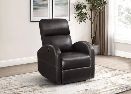 Grant power recliner chair side profile