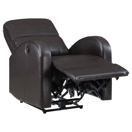 Reclined position of Grant power recliner chair