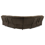 Reclining section of the Atkinson sectional sofa