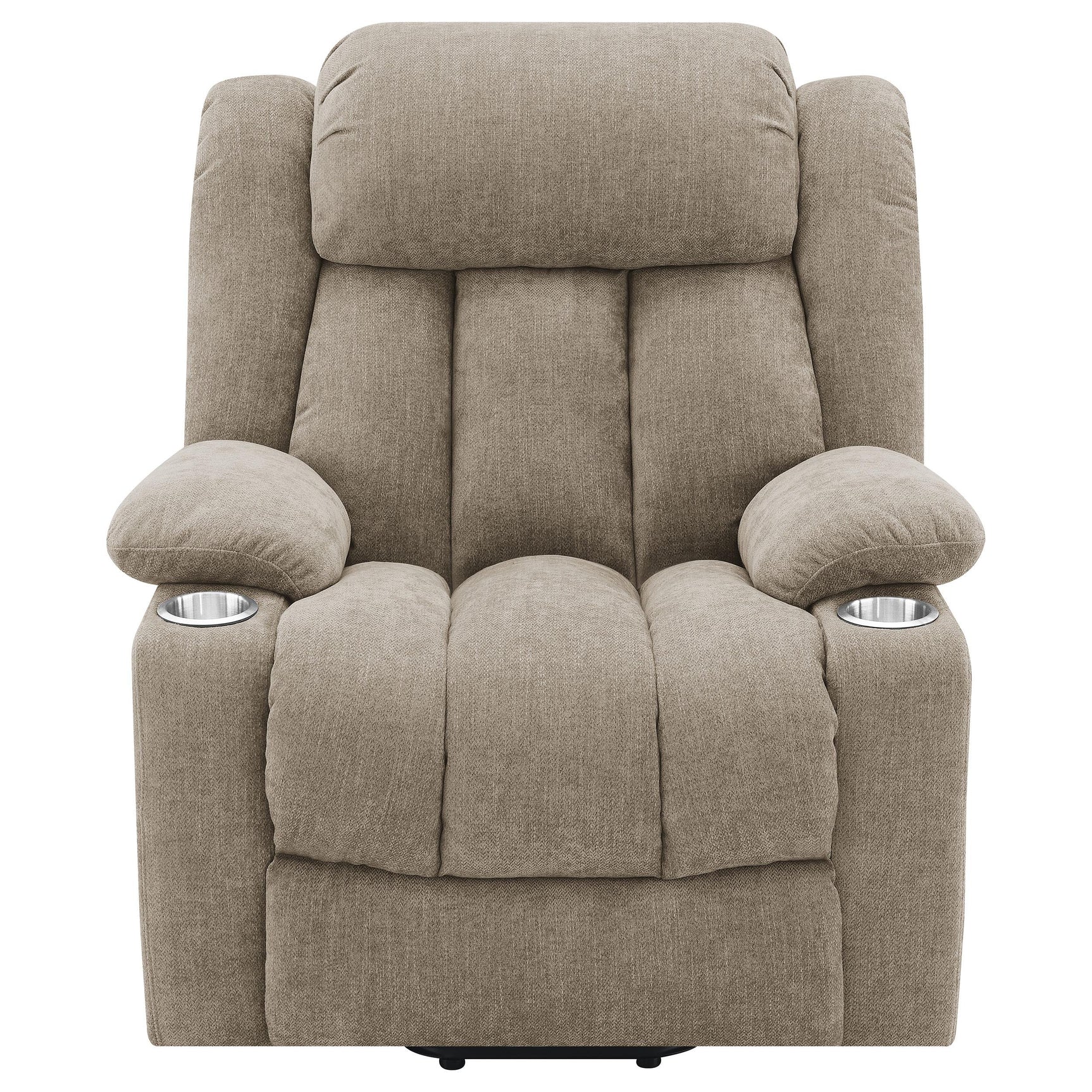 Side angle of Houston power lift recliner chair
