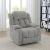 Houston power lift recliner side view showing USB control panel