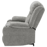 Top view showing seat width and depth