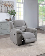 Glider Recliner Cup Holders Detail