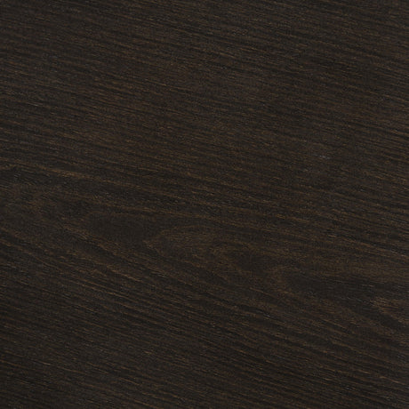Rocking chair showing side curve details