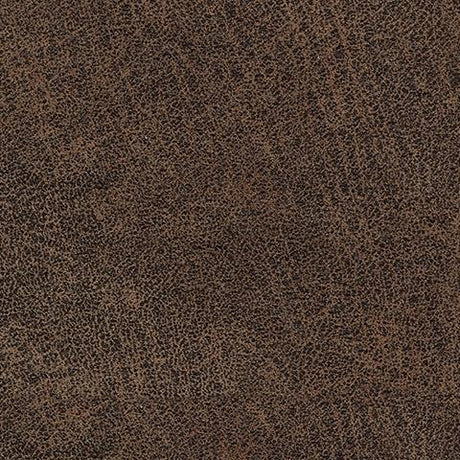 Close-up of Bladewood Coffee Faux Leather Recliner upholstery