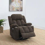Houston power lift recliner chair showing control panel