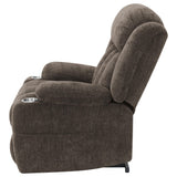 Foam cushions and pillowtop armrests detail