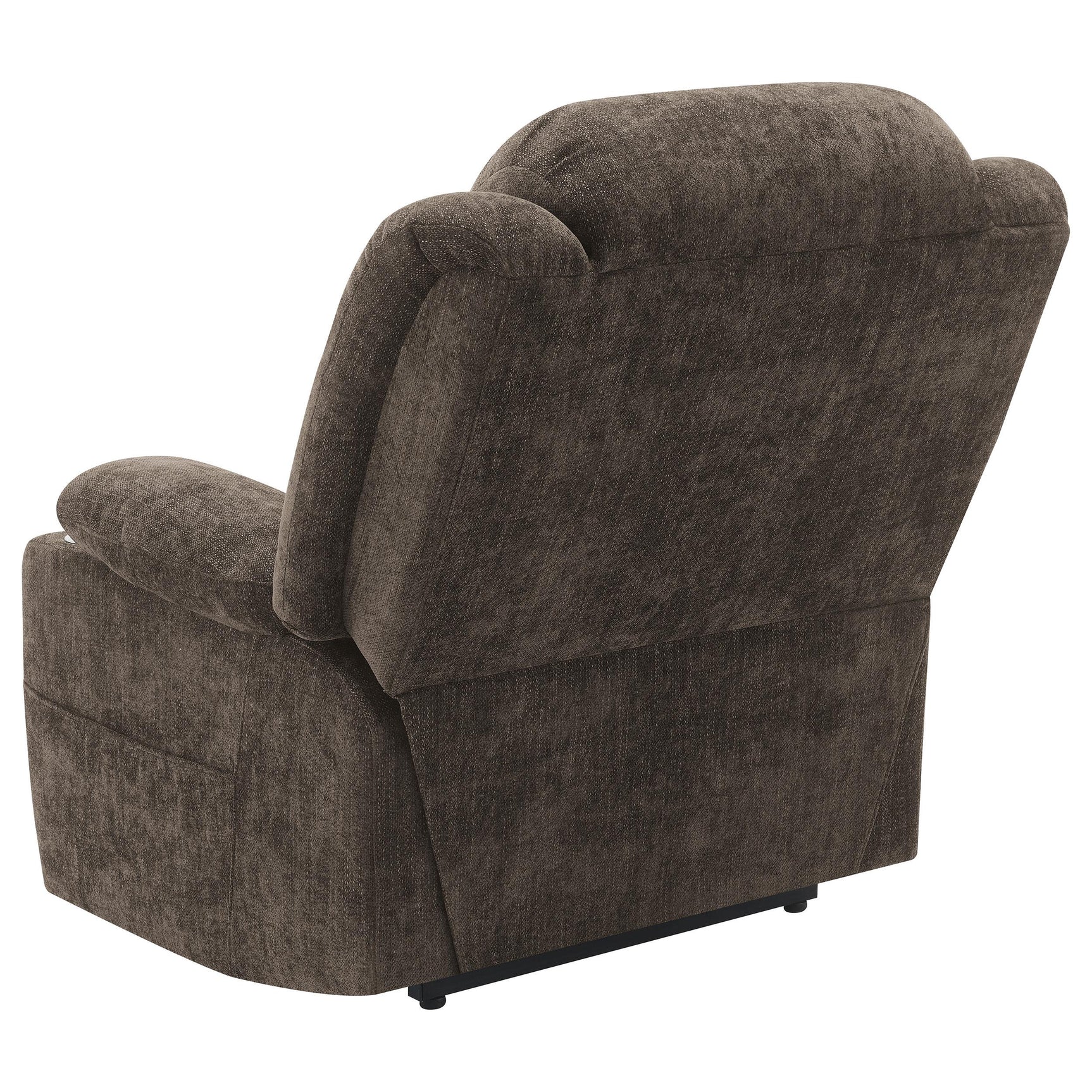 Houston chair with metal and wood frame visible