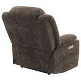 Back view of Houston power lift recliner chair