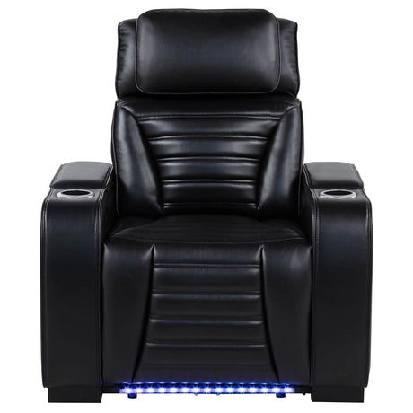 Zuma recliner cup holder detail