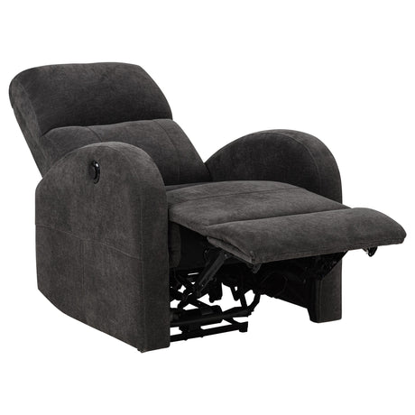 Back view of Grant power recliner chair