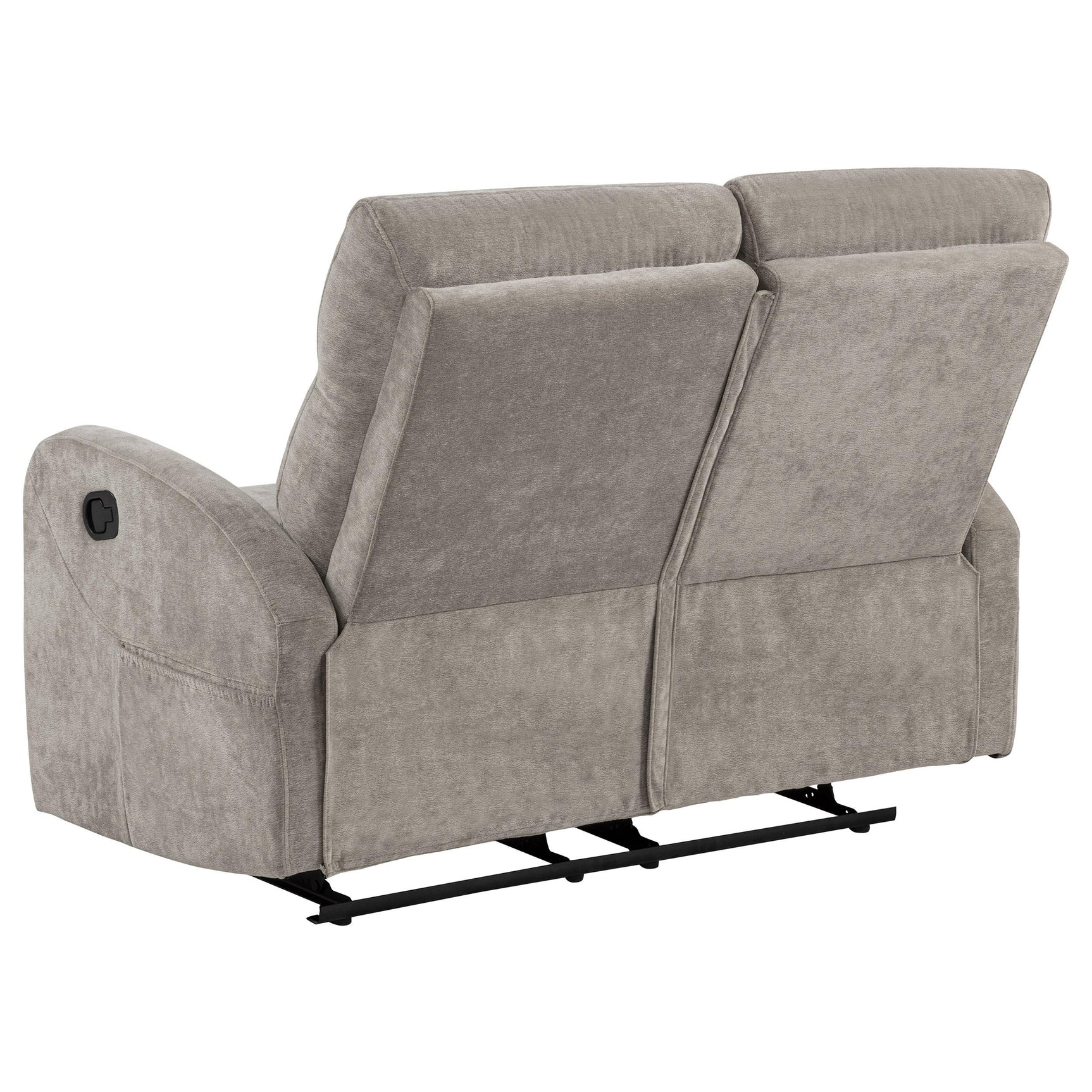 Hamilton 3-piece Chenille Manual Reclining Sofa Set Sand