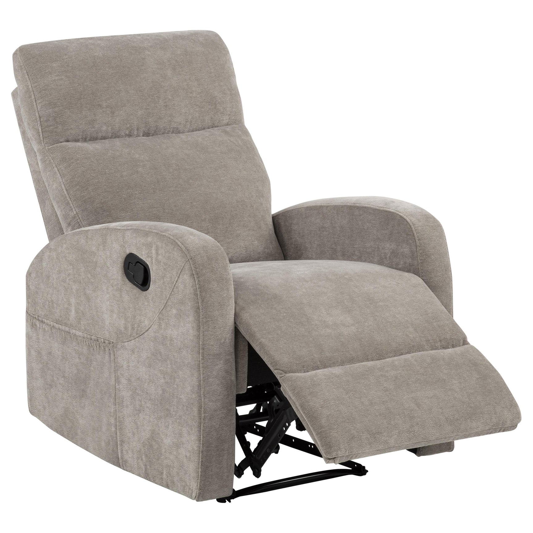 Hamilton 3-piece Chenille Manual Reclining Sofa Set Sand