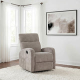 Hamilton Recliner side view showing glider mechanism