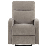 Segmented back cushions of the Hamilton Recliner