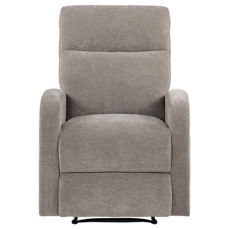 Segmented back cushions of the Hamilton Recliner