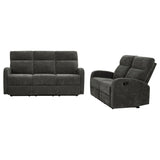 Hamilton loveseat reclining position