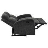 Hamilton loveseat armrest detail