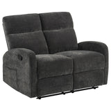 Hamilton loveseat cushion and armrest detail
