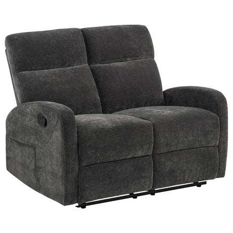 Hamilton loveseat cushion and armrest detail