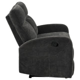 Hamilton loveseat seating area and cushion stitching detail
