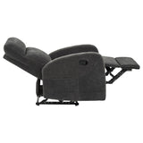 Hamilton recliner showcasing reclining position