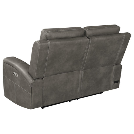 Power headrest adjustment button detail