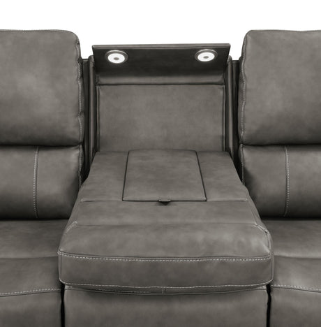 Power headrest adjustment button detail