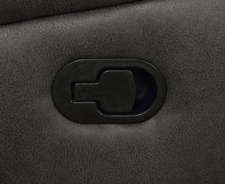 Back view of Lawrence Upholstered Tufted Back Motion Sofa