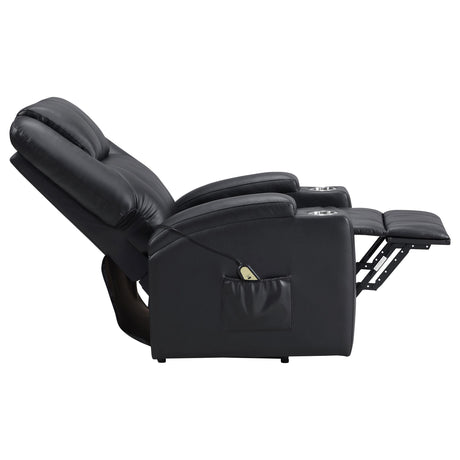 Armstrong recliner with footrest extended