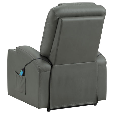 Armstrong recliner showing footrest extended