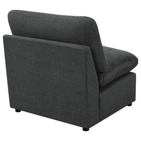 View showing sinuous spring seating