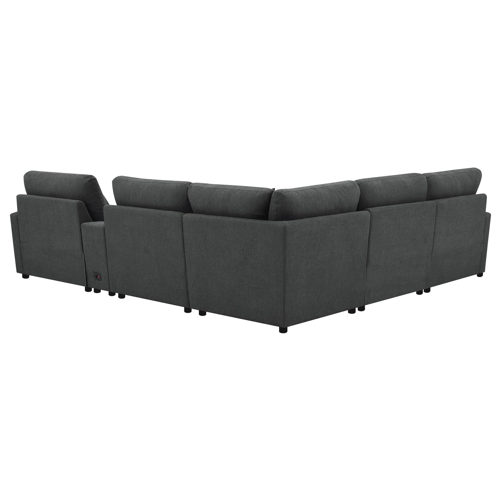 Power reclining control panel and wall hugging feature